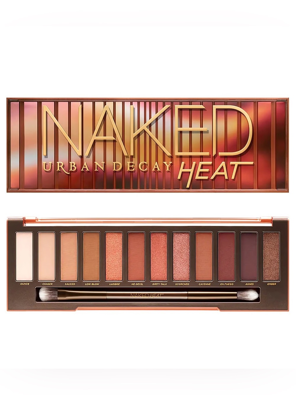 Urban Decay Naked Heat Palette Discontinued Warm Eyeshadow New